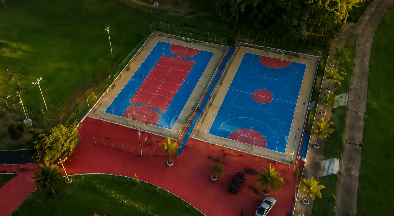 Quadra poliesportiva do Sítio Magistral